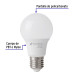 Pack 4 focos LED 8W (60W) A19, 6500K fría, 790 lm, BASIC