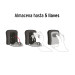 Caja de combinación guardallaves para pared, 12cm, HERMEX