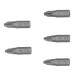 Estuche con 5 puntas pozidriv PZ2 largo 1", TRUPER EXPERT