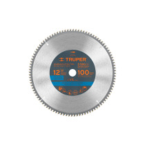 Disco sierra 12" para aluminio, 100 dientes centro 1"