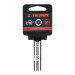 Dado largo de 7/16", 6 puntas, cuadro 1/4", TRUPER