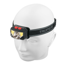 Linterna de minero LED 270 lm con sensor recargable, TRUPER