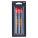 Blíster con 2 crayones de 12 cm industriales rojos, TRUPER