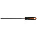 Lima redonda bastarda 10" con mango Comfort Grip, TRUPER