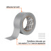 Cinta para ducto 30m x 48mm, espesor 0.19mm, TRUPER