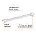 Llave combinada extralarga 11 mm x 183 mm de largo, EXPERT
