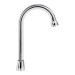 Cuello tipo bar para mezcladora de lavabo, cromo, AQUA