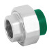 Tuerca unión PPR, mixta inserto metálico, 3/4", FOSET