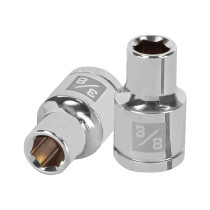 Dado de 3/8", 6 puntas, cuadro 1/2", TRUPER