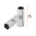 Dado largo de 1/2", 6 puntas, cuadro 1/4", TRUPER