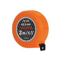 Flexómetro de bolsillo 2 m cinta 13 mm, TRUPER