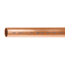 Tubo rígido de cobre 1" tipo "L", 3m, 2.9kg, FOSET