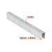 Caja con 5000 grapas corona 3/8" calibre 22, 16mm p/ENNE-70