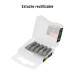 Estuche con 5 puntas planas de 5/16" largo 1", TRUPER EXPERT