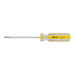 Desarmador cabinet 3/16 x 4" mango de PVC, PRETUL