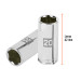 Dado largo de 20 mm, 6 puntas, cuadro 3/8", TRUPER