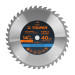 Disco sierra 14" para madera, 40 dientes centro 1", TRUPER