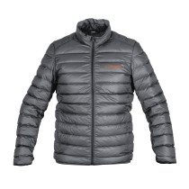Chamarra de plumas ligera para hombre, gris, CH, TRUPER