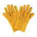 Guantes de carnaza, cortos, unitalla, PRETUL