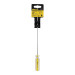 Desarmador cabinet 1/8 x 6" mango de PVC, PRETUL