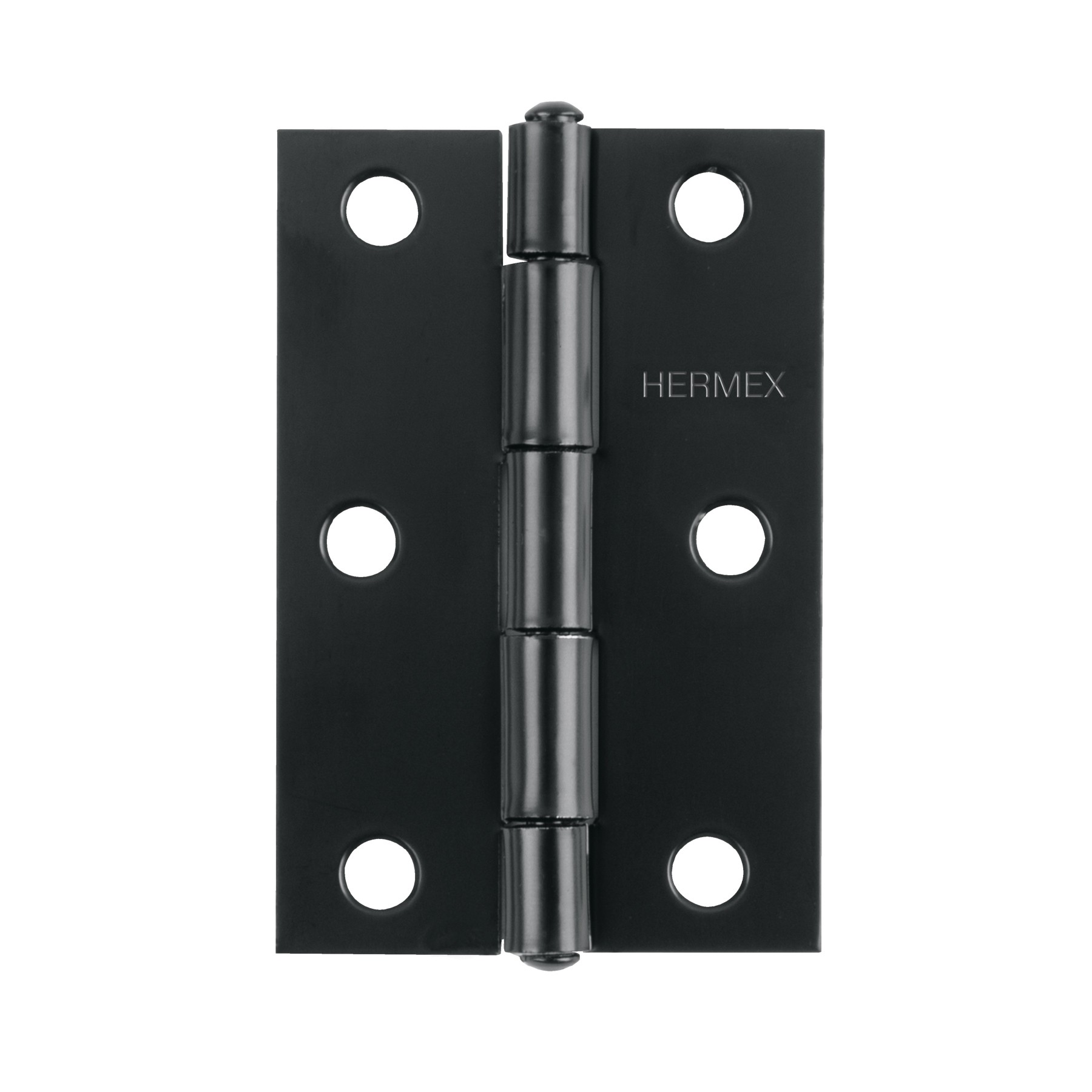 Bisagra rectangular 2-1/2" negra, Hermex