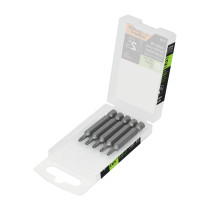 Estuche con 5 puntas torx T15 con seguro largo 2", EXPERT