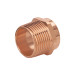 Conector de cobre de rosca exterior 1", FOSET BASIC