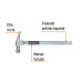 Martillo tubular pulido 16 oz uña recta, TRUPER