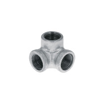 Codo rincón acero galvanizado de 1/2", FOSET