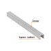 Caja con 5000 grapas corona 3/8" calibre 22, 10mm p/ENNE-70