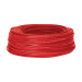 Rollo de 100 metros de cable THW CCA 14 AWG rojo, BASIC