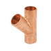 Yee sencilla de cobre 3/4", FOSET