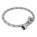 Manguera p/WC, acero inox, 1/2"x7/8", 60 cm