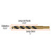Broca HSS 15/32" Trugold para metal, TRUPER EXPERT