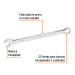 Llave combinada extralarga 15 mm x 230 mm de largo, EXPERT