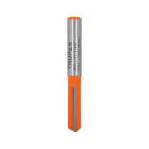 Broca para router, recta 2 filos, 1/4", mediana, TRUPER