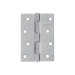 Bisagra rectangular 4" acero pulido, HERMEX
