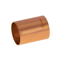 Cople de cobre 3/4", sin ranura, FOSET BASIC