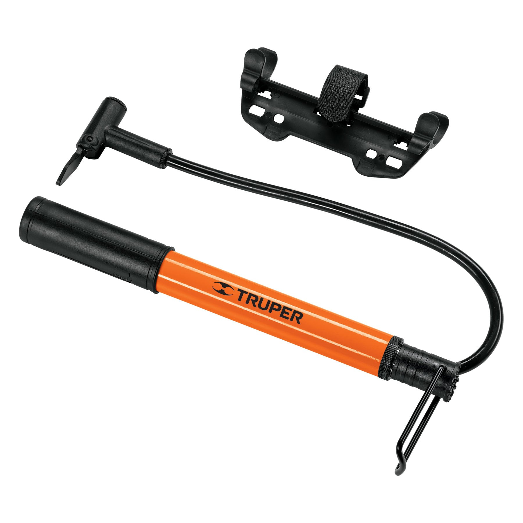 Mini bomba manual para bicicleta, 60 PSI, TRUPER
