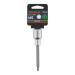 Dado punta larga bristol M5, cuadro 1/2", TRUPER