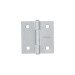 Bisagra cuadrada 2", satinado, cabeza plana, HERMEX