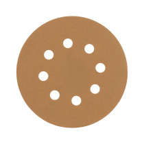 Paquete con 5 discos de lija 5" grano 180, 8 perforaciones