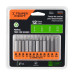 Juego de 12 puntas torx combinadas c/seguro largo 2", EXPERT