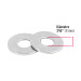 Bolsa de 1 kilo arandelas planas galvanizadas 7/16", FIERO