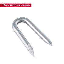 Caja con 10 kg grapas 1-1/2" galvanizadas p/alambre de púas