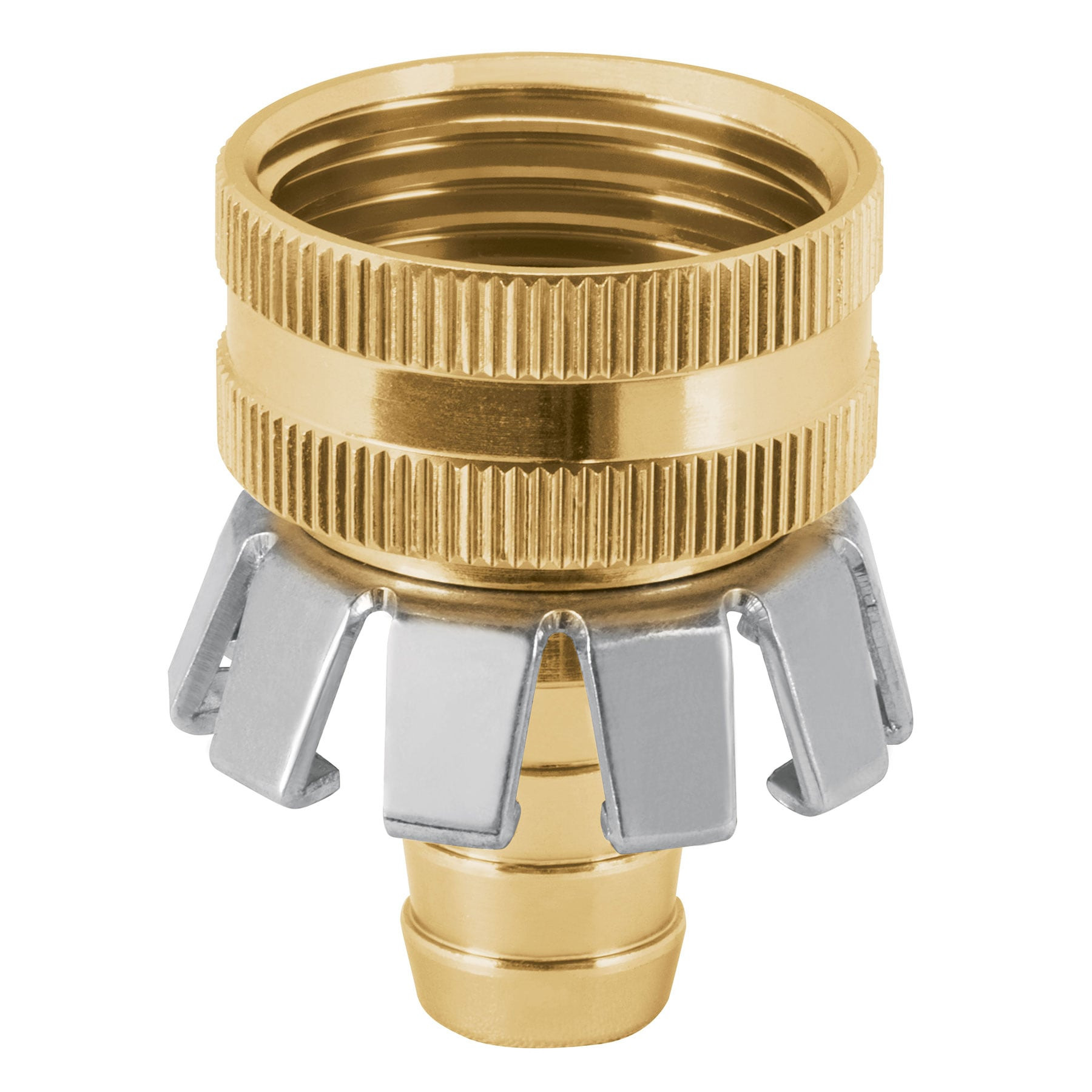 Conector 1/2" hembra tipo garra de aluminio, TRUPER