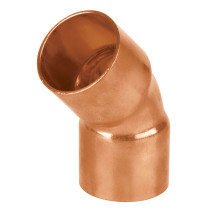 Codo 45° de cobre 3/4", FOSET BASIC