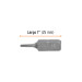 Estuche con 5 puntas torx T6 largo 1", TRUPER EXPERT