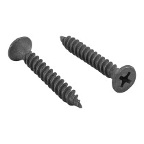 100pijas 8x1-1/4"cabeza plana phillips multiusos cuerda fina