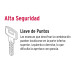 Jaladera/perilla, Lugo llave-llave, Negro, HERMEX